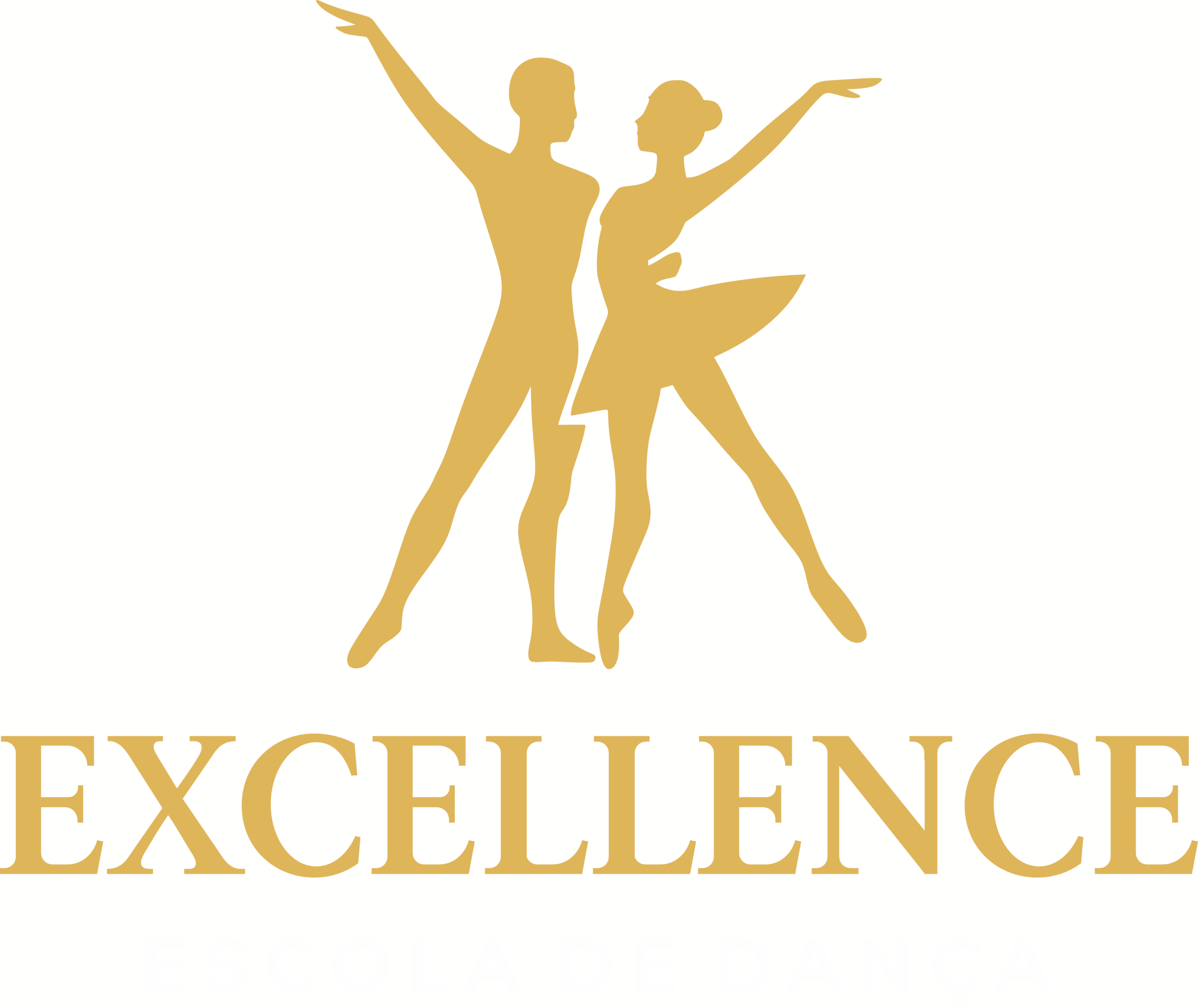 Logo excellence escola de dança